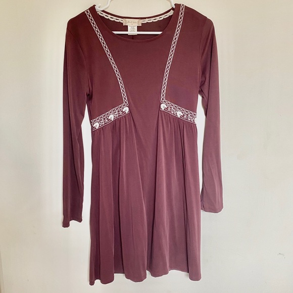 Altar'd State Dresses & Skirts - Maroon Altar’d State Dress